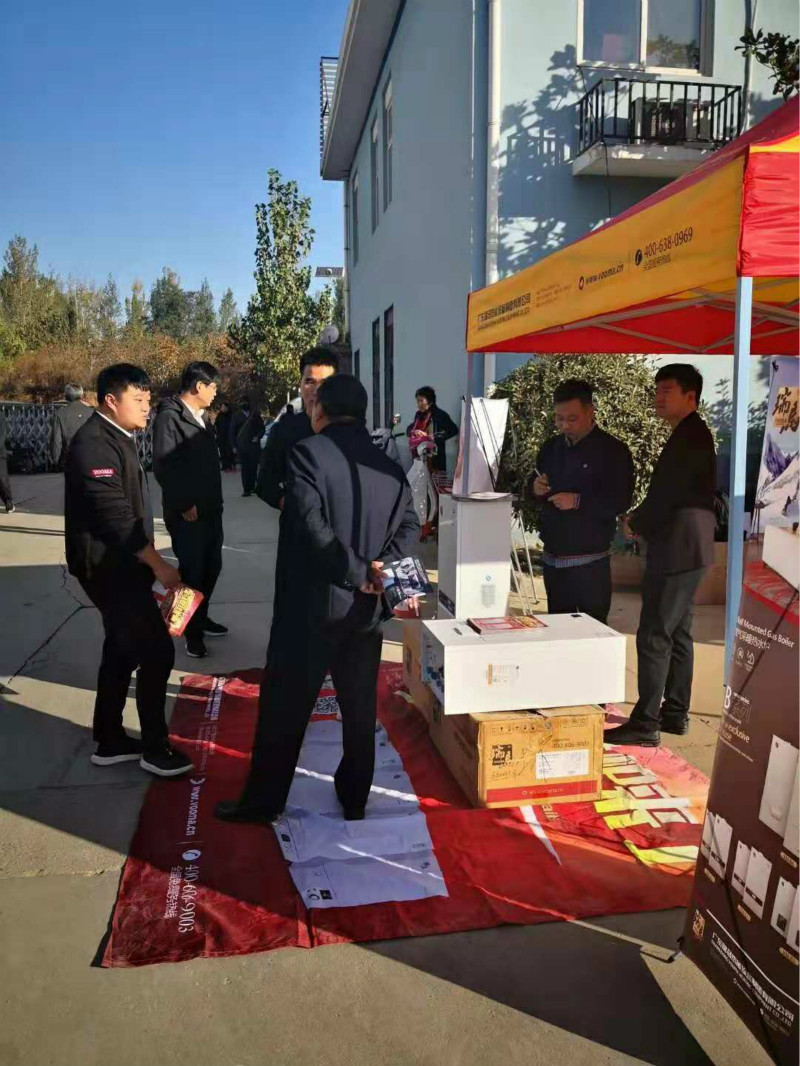 瑞馬全預混冷凝燃氣模塊爐空降濟南，市民嘖嘖稱贊