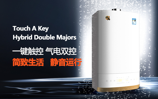雙能源壁掛爐，省氣25%